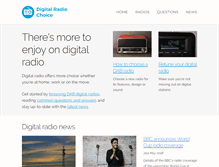 Tablet Screenshot of digitalradiochoice.com